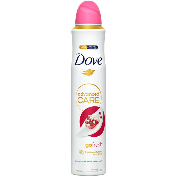 Dove Go Fresh Granaatappel & Citroen Deodorant Vapo 200 Ml Unisex