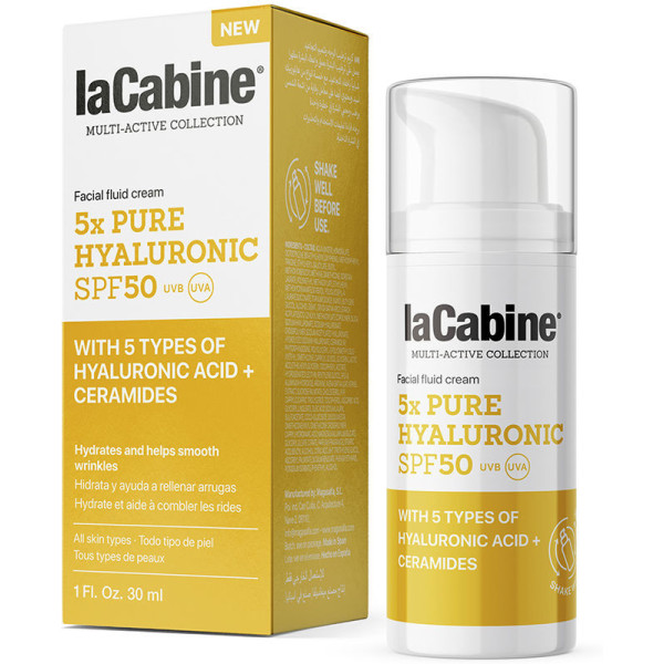 La Cabine 5x Pure Hialurônico Fluido Facial Creme Spf50 30 ml Feminino