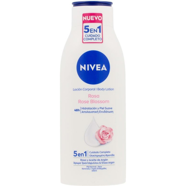 Nivea Rose Blossom Loción Corporal 5 En 1 400 Ml Unisex