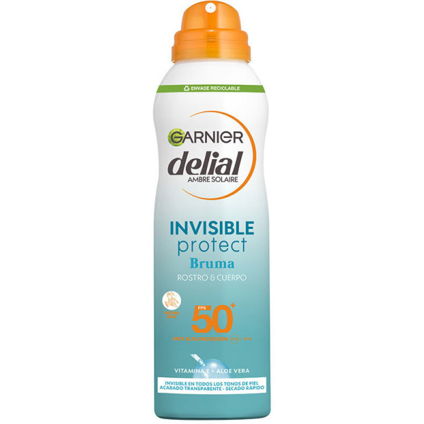 Garnier Invisible Protect Bruma Rostro Y Cuerpo Spf50+ 200 Ml Unisex