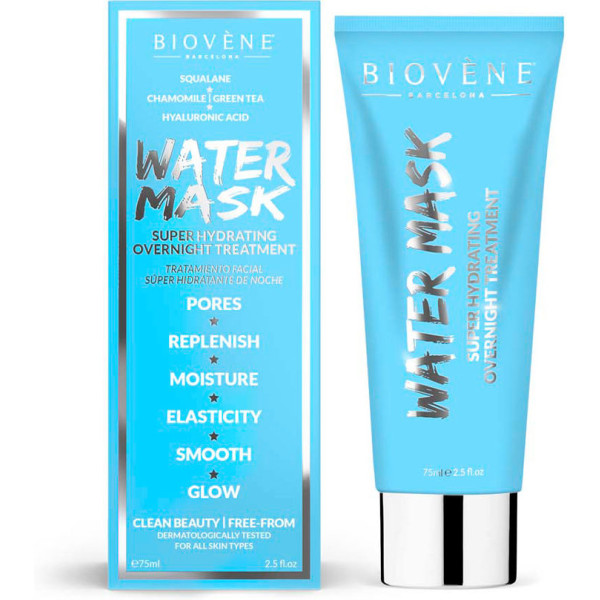 Biovene Water Mask Super Hydrating Overnight Treatment 75 Ml Donna