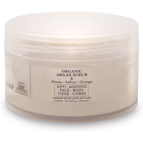 Diar Argan Scrub Exfoliante Revitalizante De Argán Crub Exfoliante 200 Ml Unisex