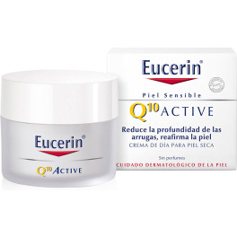 Eucerin Q10 Active Creme de Dia Antirrugas Pele Seca 50 ml Unissex