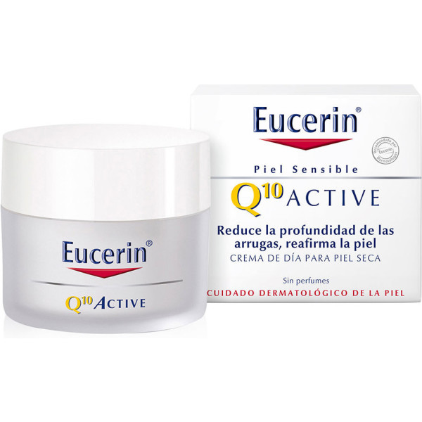Eucerin Q10 Active Crema Giorno Antirughe Pelle Secca 50 Ml Unisex