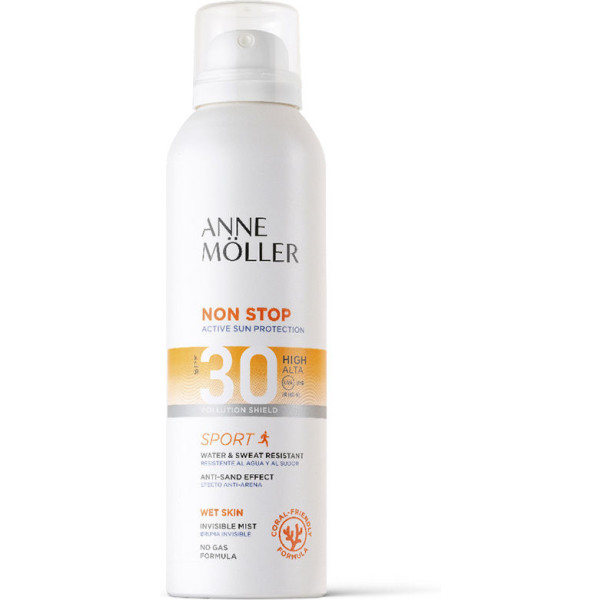 Anne Moller Non Stop Invisible Mist Spf30 200 ml Unisex