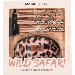 Magic Studio Wild Safari Savage Brush Lote 5 Piezas Unisex
