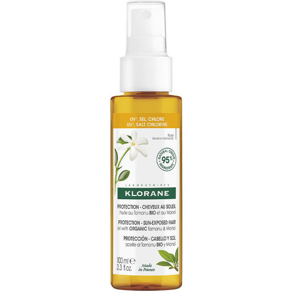 Klorane Polysianes Monoï und Tamanu Bio Haaröl 100 ml Unisex