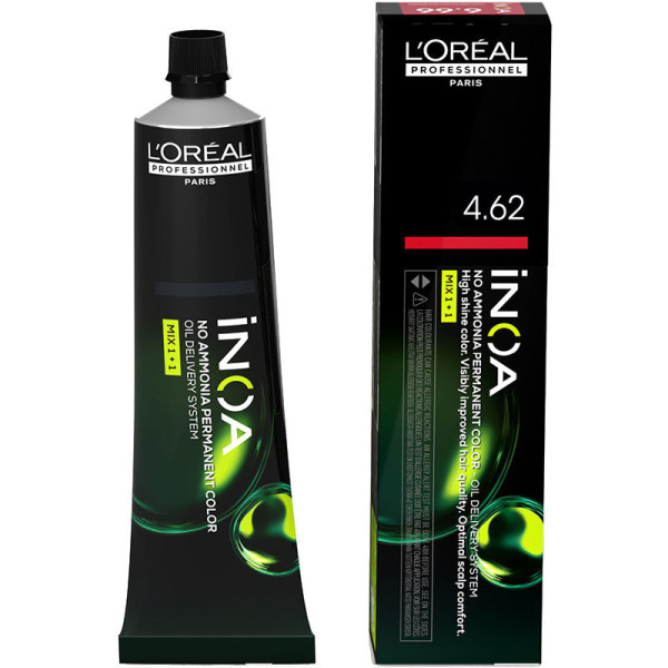 L'oreal Expert Professionnel Inoa No Ammonia Permanent Color 4.62 60 Gr Unisex