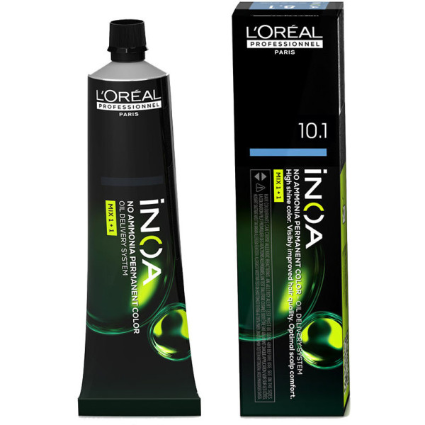 L'Oreal Expert Professionnel Inoa zonder ammoniak permanente kleur 10.1 60 gr unisex unisex