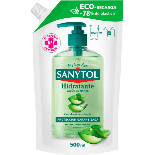 Sanytol Recambio Jabón Antibacteriano Hidratante 500 Ml Unisex