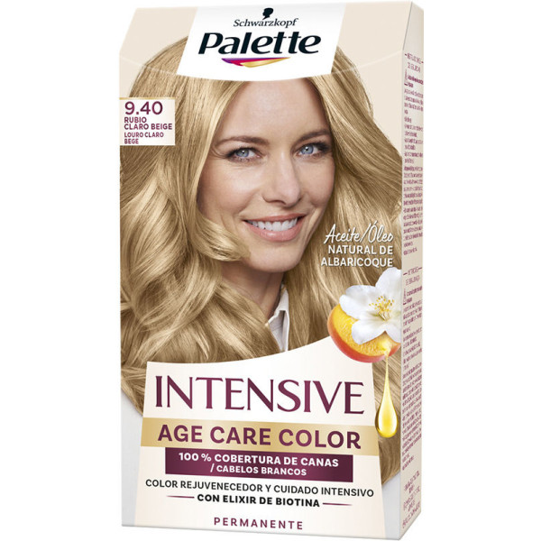 Schwarzkopf Intensive Color Rejuvenecedor Permanente 9.40-rubio Claro Beige 1 U Mujer