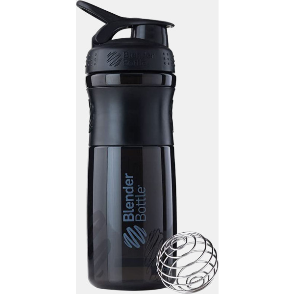 Blender Bottle Flip Black Sportmixer 820 ml Schwarz