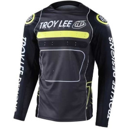 Troy Lee Designs Sprint Jersey Drop In Black/green L