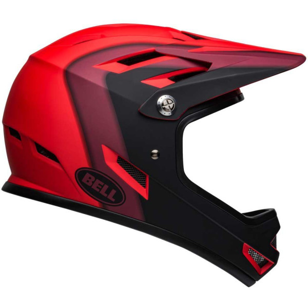 Bell Sanction Matte Red/black Presence M - Casco Ciclismo