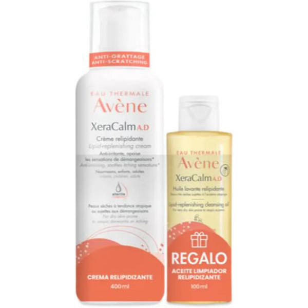 Avene Xeracalm A.d. Crema Relipidizante Lote 2 Piezas Unisex