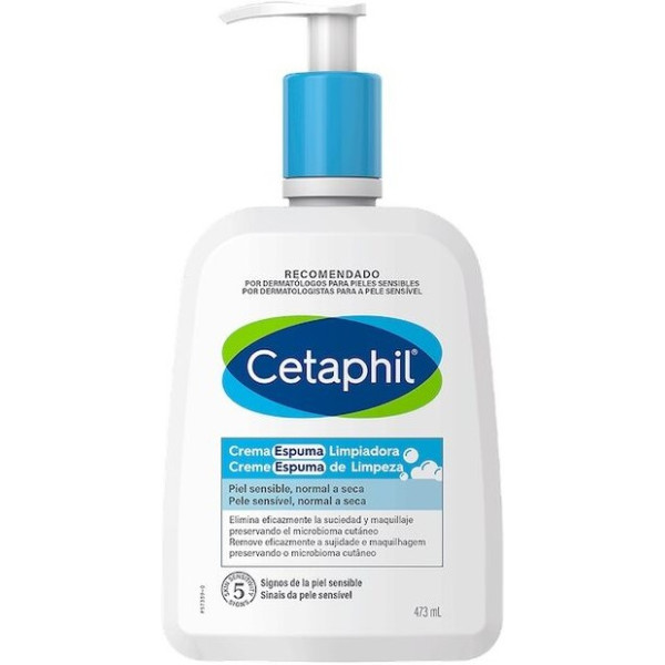 Creme Espuma de Limpeza Cetaphil 473 ml unissex