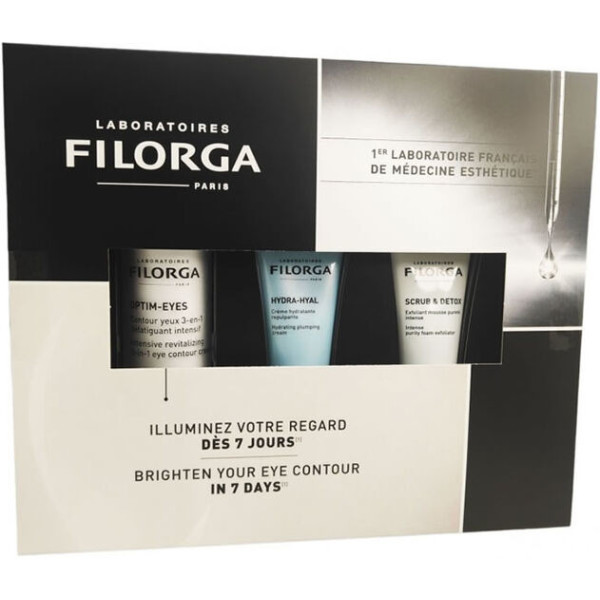 Laboratoires Filorga Brighten Your Eye Contour In 7 Days Lote 3 Piezas Unisex