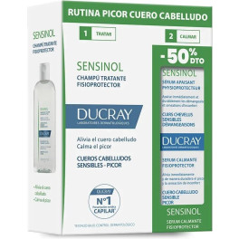 Ducray Rutina Picor Cuero Cabelludo Sensinol Lote 2 Piezas Unisex