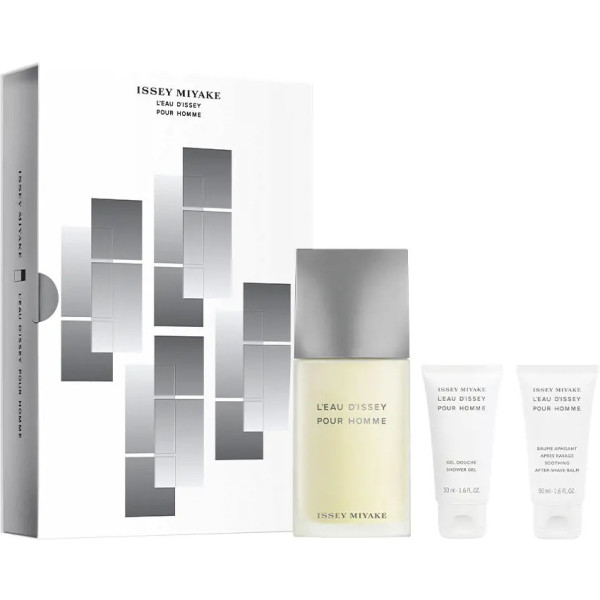 Issey Miyake L\'eau D\'issey Pour Homme Lot 3 Pièces Unisexe