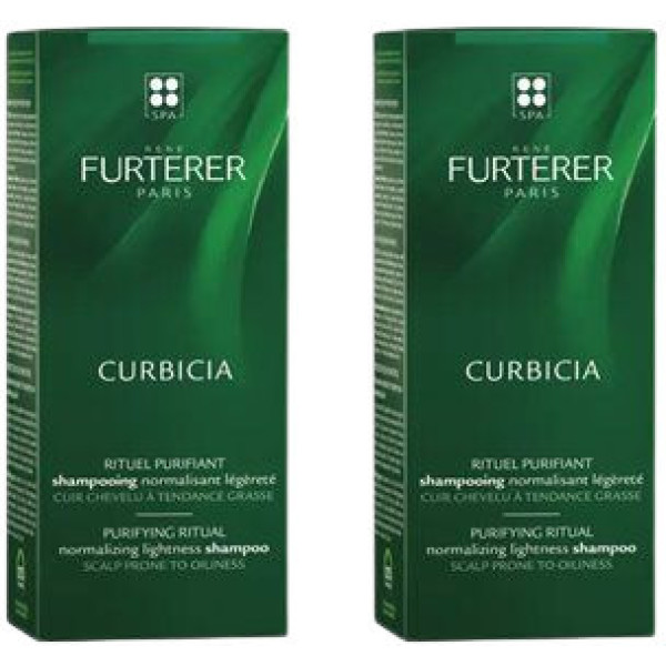 Rene Furterer Curbicia Champú Purificante Duo 2 X 150 Ml Unisex