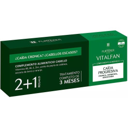 Rene Furterer Vitalfan Caída Progresiva Complemento Alimenticio 3 X 30 Cápsulas Unisex