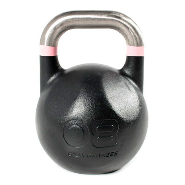 O´live Kettlebell De Competición 8 Kg Rosa