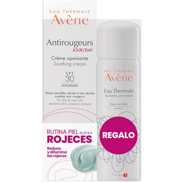 Avene Creme Suavizante para o Dia Antivermelhidão FPS 30 Lote 2 Unidades Unissex