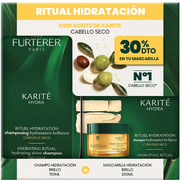 Rene Furterer Karité Hydra Shampoo Hidratante Lote 2 Peças Unissex