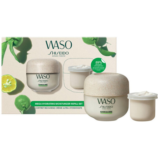 Shiseido Waso Mega Lot de 2 crèmes hydratantes unisexe