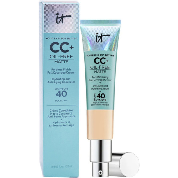 It Cosmetics Cc+ Oil Free Matte Spf40 Abbronzatura Neutra 32 Ml Donna