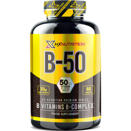 HX Nutrition Vitamina B50 60 tabs