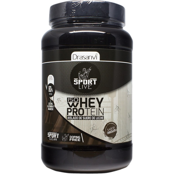 Drasanvi Sport Live Iso Whey Eiwit Geïsoleerd 800 gr