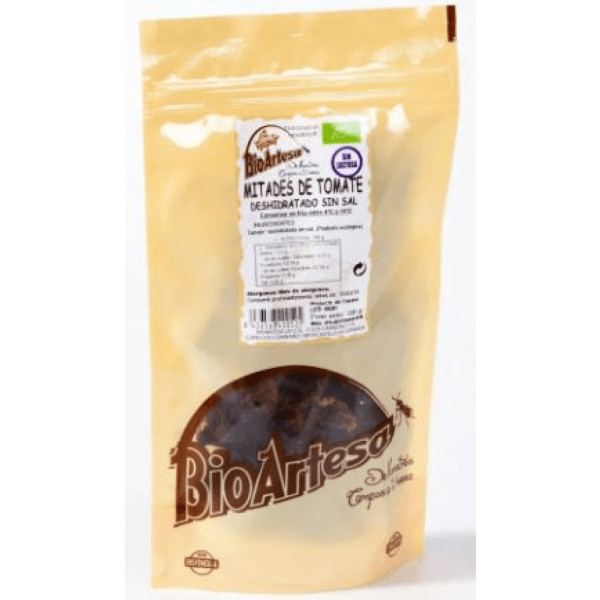 Bioartesa Dehydrierte Bio-Tomatenhälften ohne Salz 100 Gr