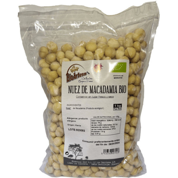 Bioartesa Nuez De Macadamia Bio 1 Kg