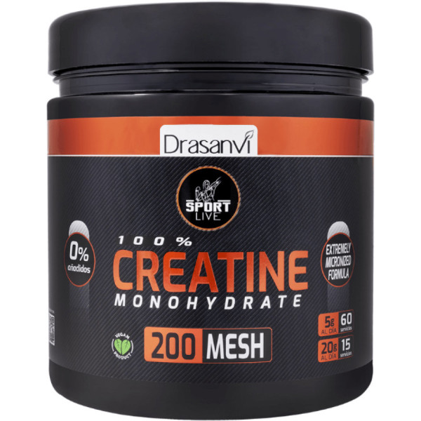 Drasanvi Sport Live 100% Creatine Monohydrate 200 Mesh 300 Gr