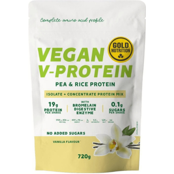 Goldnutrition V-protein Vegan Protein 720 Gr