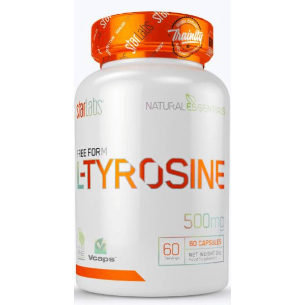 Starlabs Nutrition L-tyrosine 500 mg 60 gélules