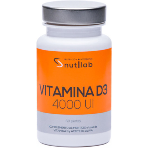 Nutilab Vitamin D3 4000 Ui 60 Perlen
