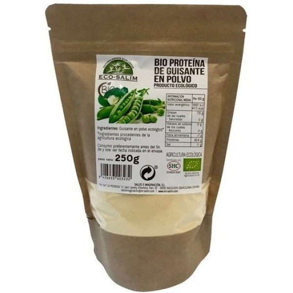 Eco Salim Poudre de Protéine de Pois Eco 200 Gr