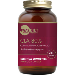 Wat Diet Cla 80% Ácido Linoleico Conjugado 60 Pérolas