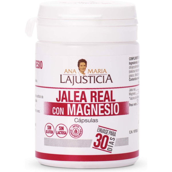 Ana Maria Lajusticia Royal Jelly With Magnesium 60 Caps