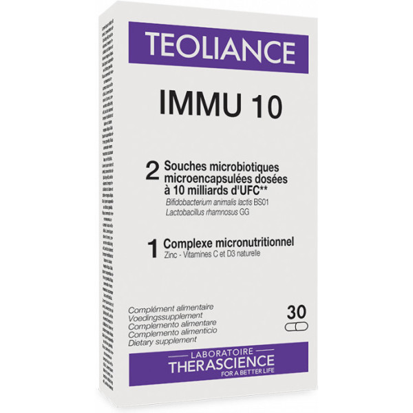 Therascience Teoliance Inmu 10 30 capsules