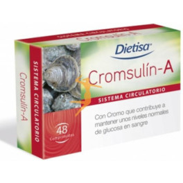 Dielisa Cromsulin A Extracto Ostra 48 Comp