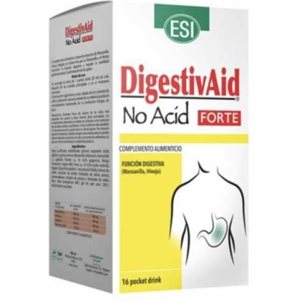 Trepatdiet Digestivaid No Acid Forte Pocket Drink 16 Sobres