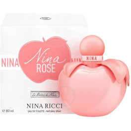 Nina Ricci Nina Rose Eau De Toilette Vaporizador 80 Ml Mujer