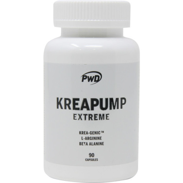 Pwd Nutrition Pré-entraînement Kreapump Extreme 90 Caps