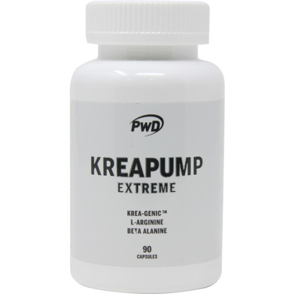 Pwd Nutrition Pre Entreno Kreapump Extreme 90 Caps