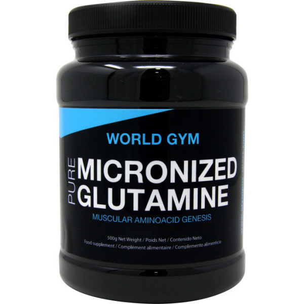 World Gym Glutamina Pura Micronizada 1 Kg