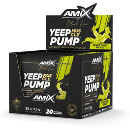 Amix Black Line Pre Entreno Yeep Pump 1 Sobre X 11 Gr