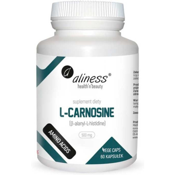 Aliness Carnosine 500 mg 60 capsules